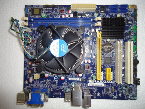 Board Foxconn H61mx Ver2.0+intel Core I7 2600 3.40ghz+4gb