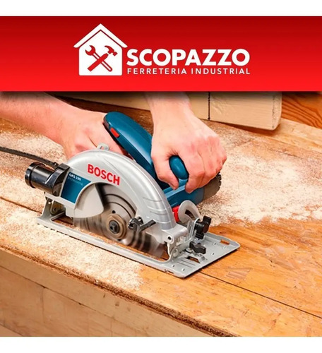 Sierra Circular De Mano Bosch 1400 W 190 Mm Gks 190 + Disco |  FERRETERIASCOPAZZO