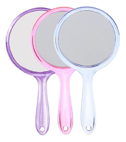 Espelho De Mão Acrílico Espelho Dentista Médico Maquiagem