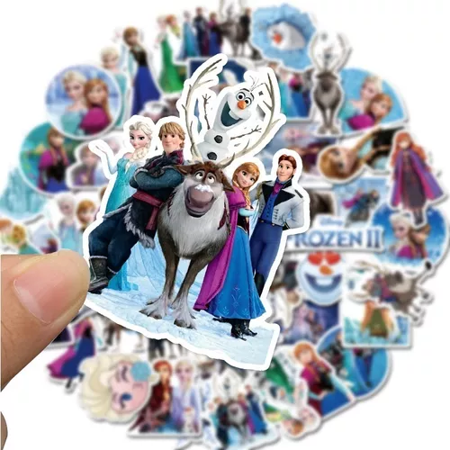 Frozen - Set De 50 Stickers / Calcomanías / Pegatinas