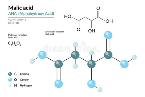Ácido Malico Grado Usp Expulsa Piedras Biliares 250 Gr.