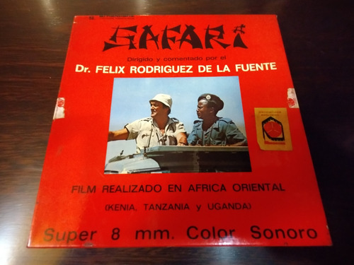 Pelicula Documental Super 8 Safari Rodriguez De La Fuente