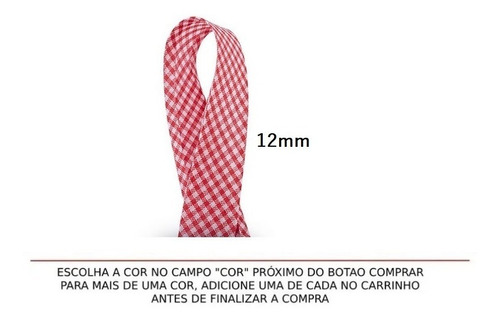 Vies Estampado Cinderela Xadrez 12mm X 20 Metros Estreito