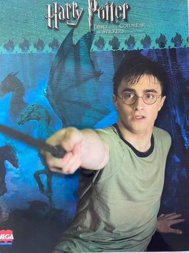 Pack X 2 Libros Para Colorear Harry Potter Y Poster