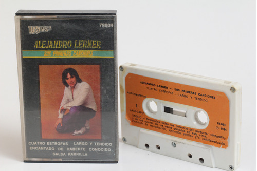 Cassette Alejandro Lerner Sus Primeras Canciones 1984