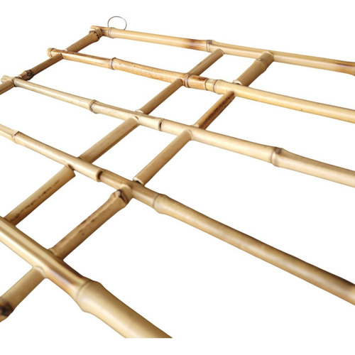 Suporte De Plantas Tutor Floreira Vertical Horta Varanda 50c Cor Da Estrutura Bege