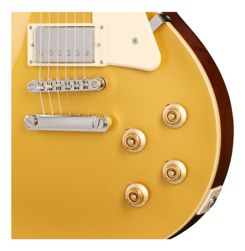 Guitarra EpiPhone Standard 50s - Gold Top Com Bag