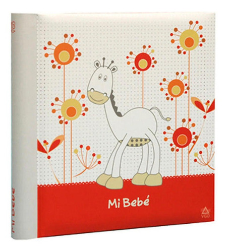 Album Infantil Con Memo  -   10x15 Cm / 200f Naranja