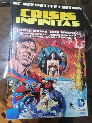 Crisis Infinitas Dc Comics México Pasta Blanda 