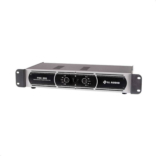 Amplificador De Potência Ll Profissional Pro 800 200 Wrms Cor Preto