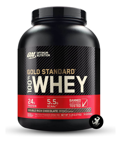 Imagen 2 de 3 de Gold Standard 100% Whey 5lb, Proteína, Optimum Nutrition