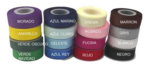 comprar Pack 5 Rollos De 13,7mts\u002F Cinta Tela Gros 1cms\u002F Manualidades