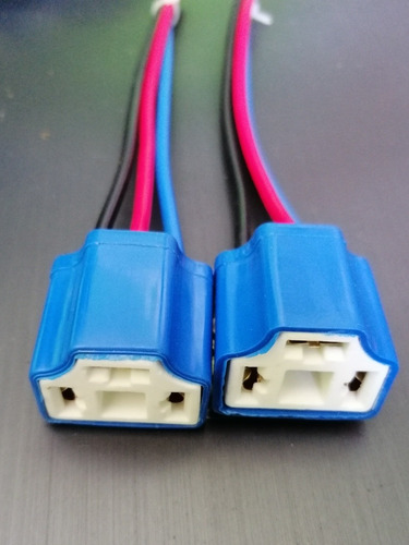 Conector Terminal Enchufe H4 Sellado De Porcelana 2 Unidades