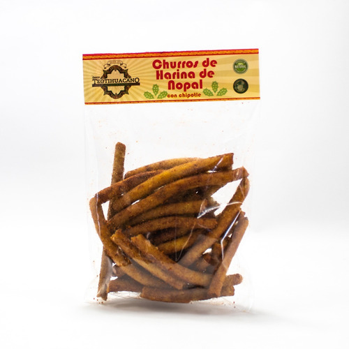 Imagen 1 de 2 de Churros De Harina De Nopal Artesanales 50g