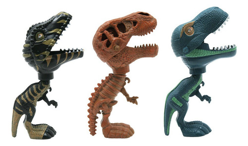 Juguete Pinza Dinosaurio Cabezon Tiranosaurio Rex Trex Jaru