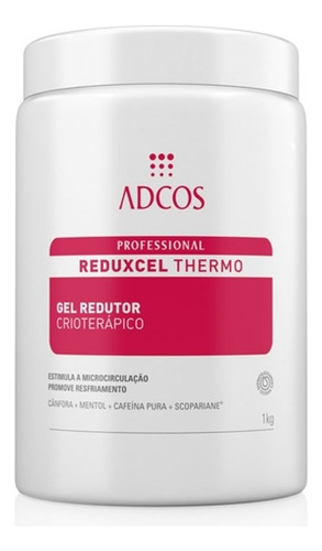 Reduxcel Thermo Gel Redutor Crioterápico 1kg Adcos