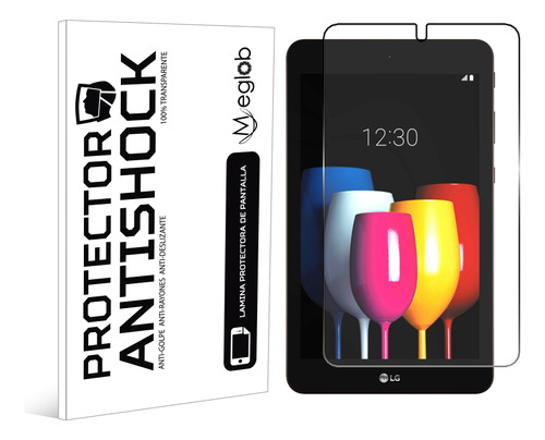 Protector Pantalla Antishock Para LG G Pad Iv 8.0 Fhd Lte