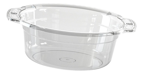 Lavabo Lavabo Lavadero Transparente Cestas De Grande Gris