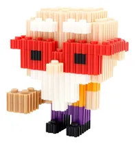 Comprar Juguete De Construcción Pixel Blocks De Maestro Roshi