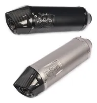 Comprar Exosto Aaa Tipo Leovince Punta Carbon Resonador Mofle Pipeta