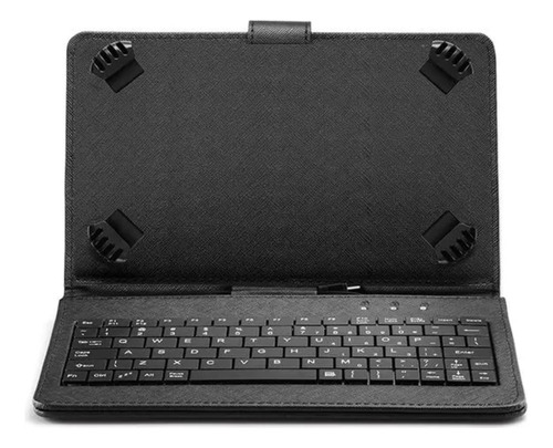Capa Com Teclado Para Tablet 7 Polegadas Case Proteção Usb