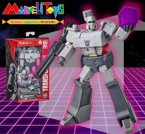 Transformers Red Megatron 6 Pulgadas