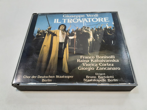 Il Trovatore, Verdi, Bonisolli - 2cd 1987 Alemania Mint
