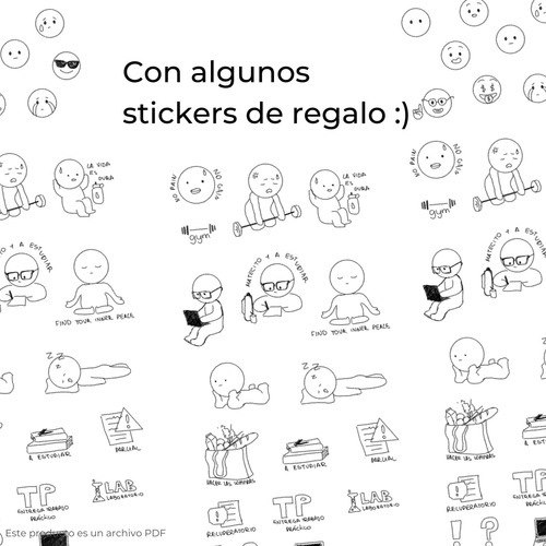 Agenda Perpetua Digital Universitaria Imprimible