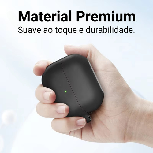 Capa Capinha Case Para Galaxy Buds3 Buds3 Pro Com Mosquetao
