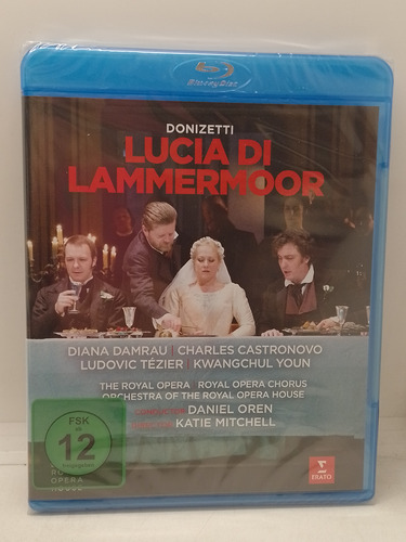 Donizetti Lucia Di Lammermoor Blu Ray Nuevo 
