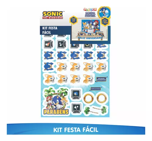 Kit festa em casa monta facil decoração aniversário Carros infantil + topo  de bolo