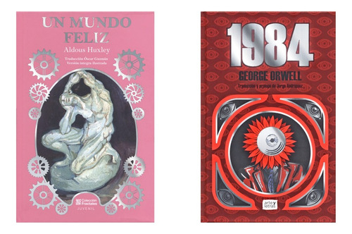 1984 + Un Mundo Feliz / Distopia 2x1 De Lujo Huxley / Orwell