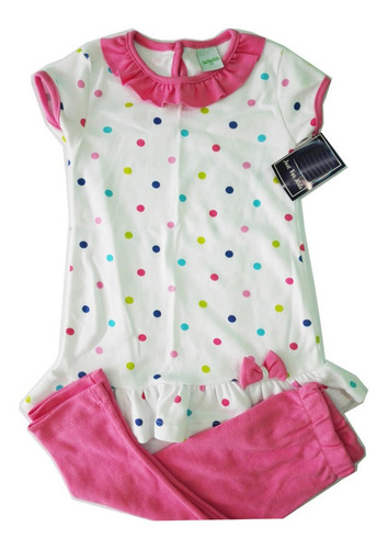 Conjunto Para Bebes Niñas Niños Talla 2 Algodon