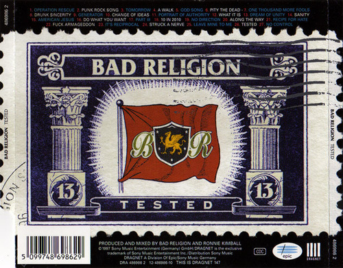 Cd Tested (bad Religion) Estándar
