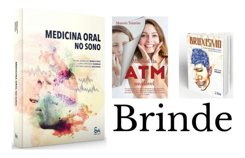 Livro: Medicina Oral Do Sono + Brinde: Manual Atm E Bruxismo