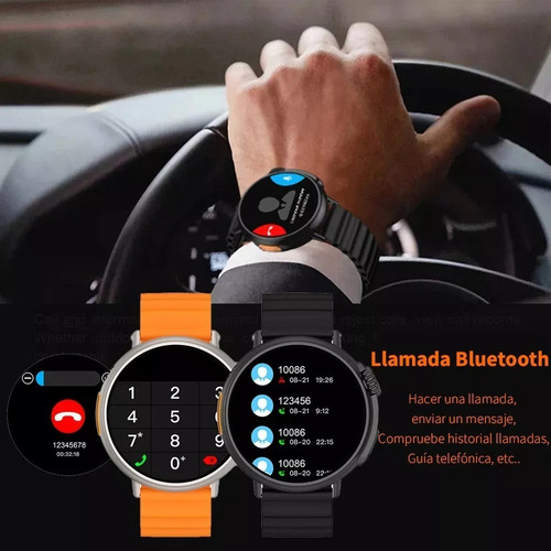 Reloj Inteligente Nfc Serie Ultra Para Hombre Y Mujer Call S