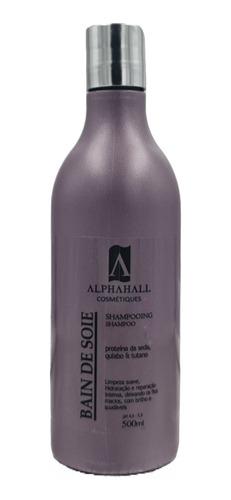 Alphahall Bain De Soie Shampoo E Sérum Brilho Prolongado