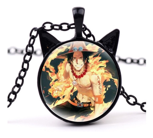 Collar One Piece Monkey D Luffy Anime Portgas D Ace Otaku