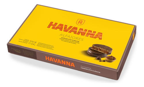 Alfajores Havanna Chocolate 6 Unidades