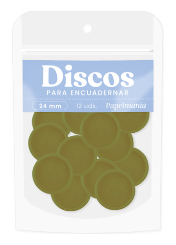 Discos De Encuadernación Olive Happy Planner Papelmania 24mm