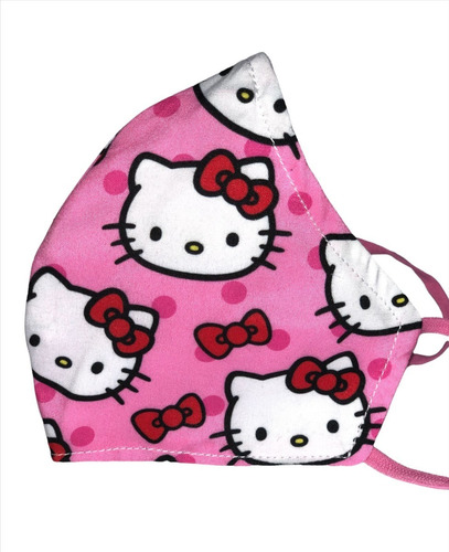 12und Tapabocas Hello Kitty Reutilizables Con Soporte Nariz