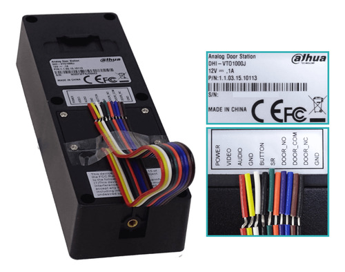Dahua Kit Portero Analog Control Acceso Alarma Dhi-kta04