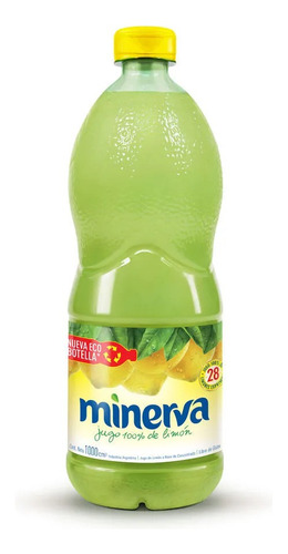 Oferta! Jugo De Limon Minerva 100% Puro 1 Litro Sin Tacc