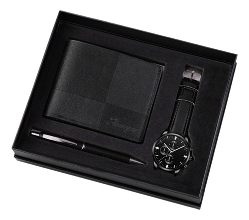 Nuevo Elegante Kit De Regalo For Hombre Con Reloj Tipo