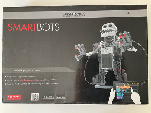 Smartbots Juguetronica Set De Robots Para Armar Robot Gris (Usado)