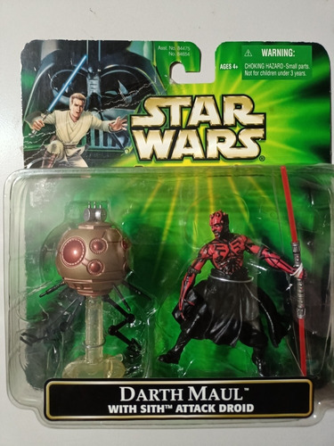 Darth Maul With Sith Attack Droid Star Wars 