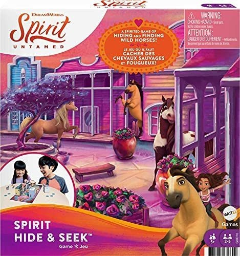 Juego De Mesa Spirit Untamed/ Escondite Y Búsqueda