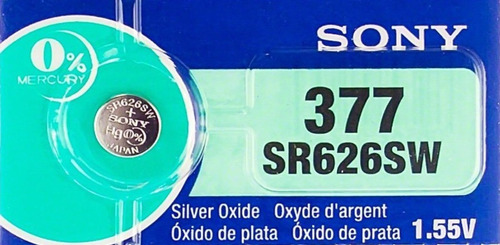Pila Sony 377/626 Unidad (1) Original Distribuidor Oficial