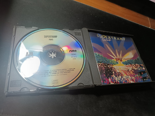 Cd Supertramp París 2cd Edición Limitada (Usado)