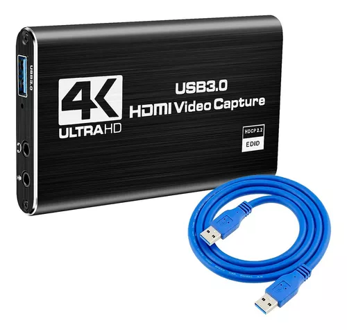 Capturadora Video Hdmi 4k 1080p 60hz New 3.0 Usb Para Juego